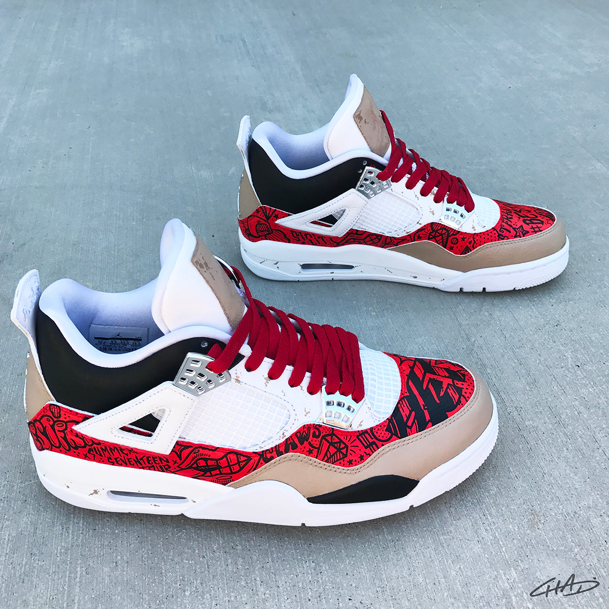Kendall Kyndall Burrr's - Nike Jordan retro shoes